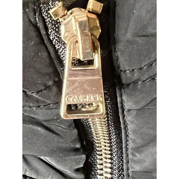 Calvin Klein Black Puffer Vest - Size L - Picture 3 of 3